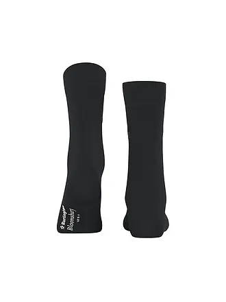 BURLINGTON | Chaussettes femme BLOOMSBURY 36-41 marine | schwarz